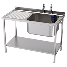 SIngle Bowl Single Left Hand Drainer