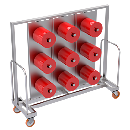 Mobile Reel Storage Trolley Single Side