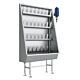 Stainless Steel Boot Washer Trough with Dosatron